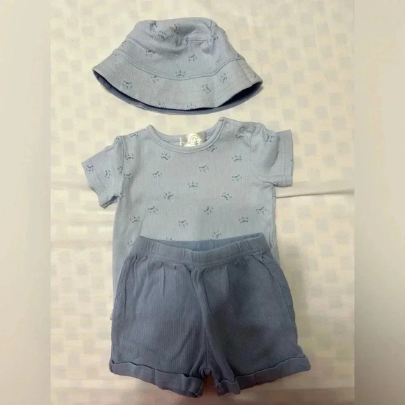 Willow + Whimsy Blue 3 Piece Set (Size 12M) - Picture 4 of 9